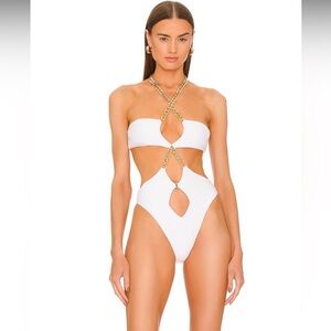 Stunning White One Piece